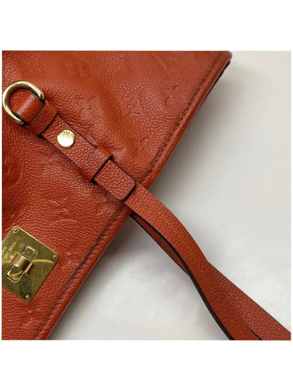 Authentic Louis Vuitton Citadine PM Monogram Empreinte Leather Tote Bag